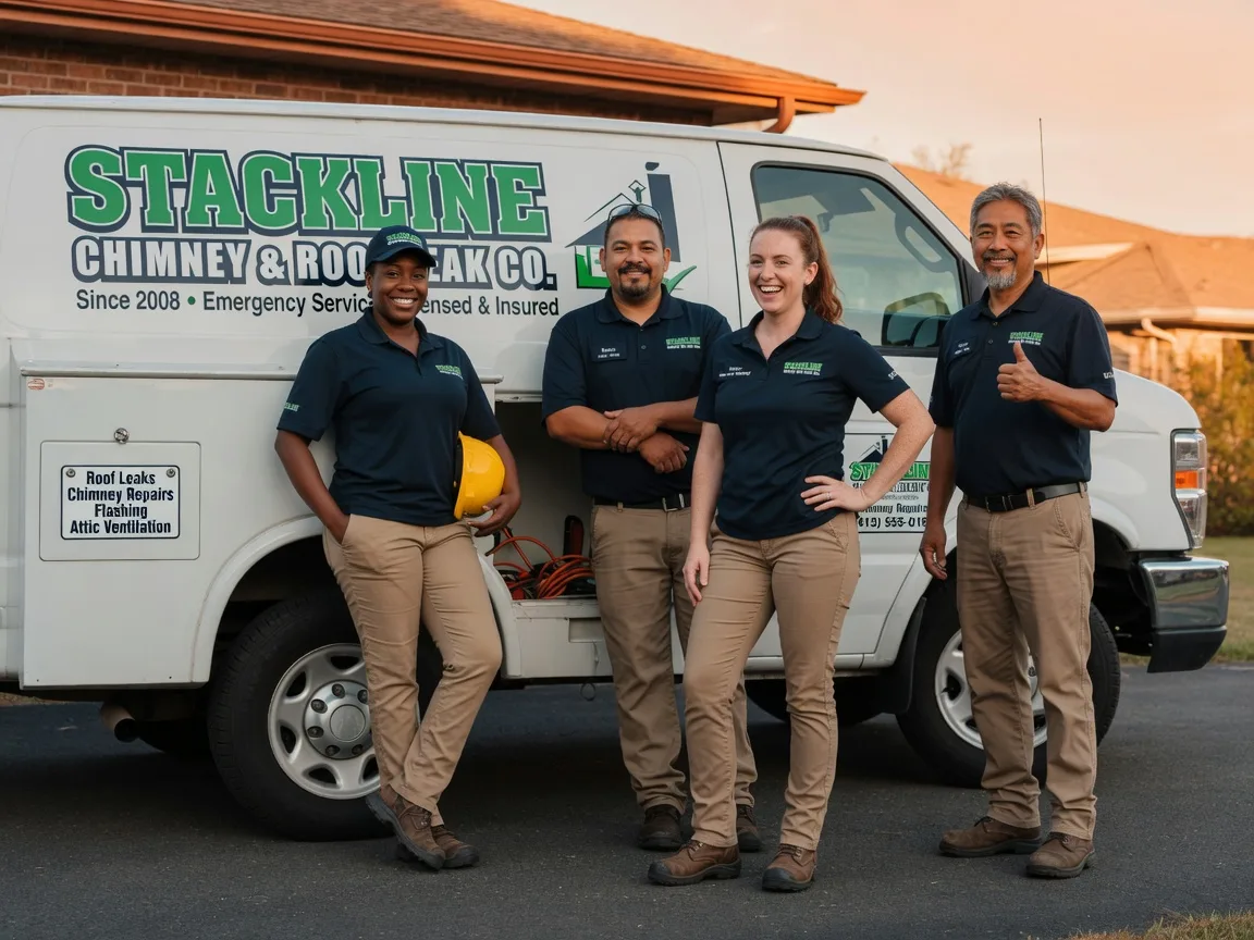 Chimney flashing repair company in Coffeyville, KS
